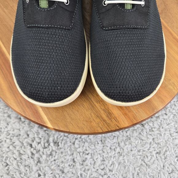 Olukai Nohea Moku Black Mesh Slip On Casual Daily Lifestyle Sneaker Mens 9.5 main image 9